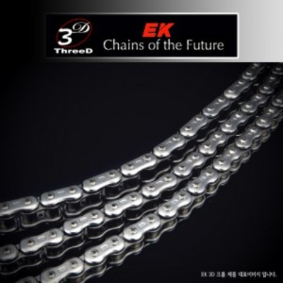 Enuma Chain EK체인 520 Quadra-X2-Ring 3D 체인 520Z-120L-크롬